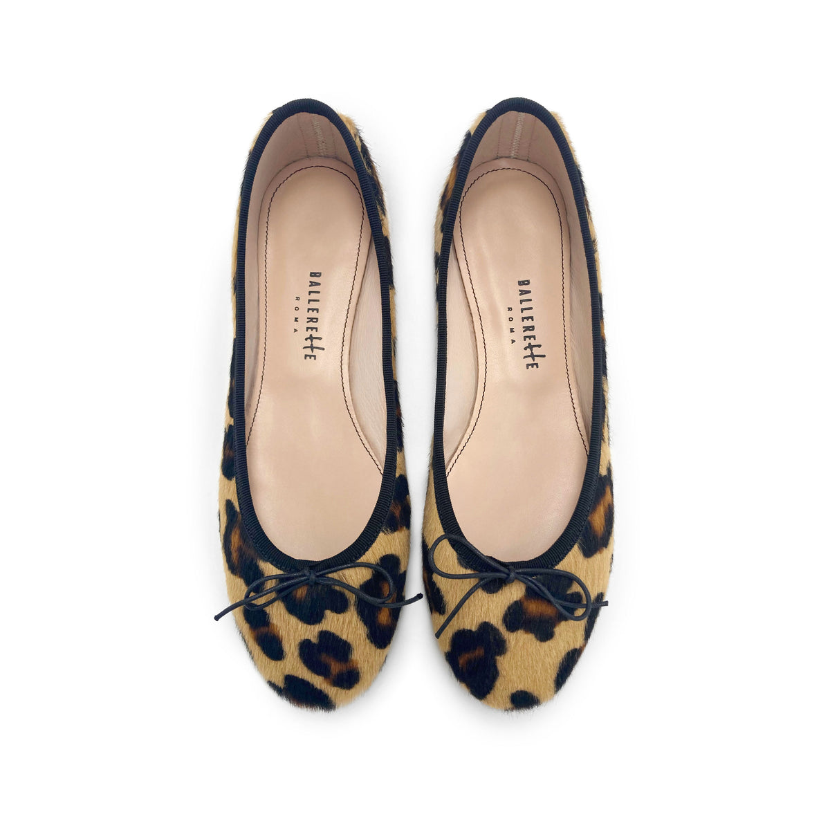 Ballerine animalier leopardate