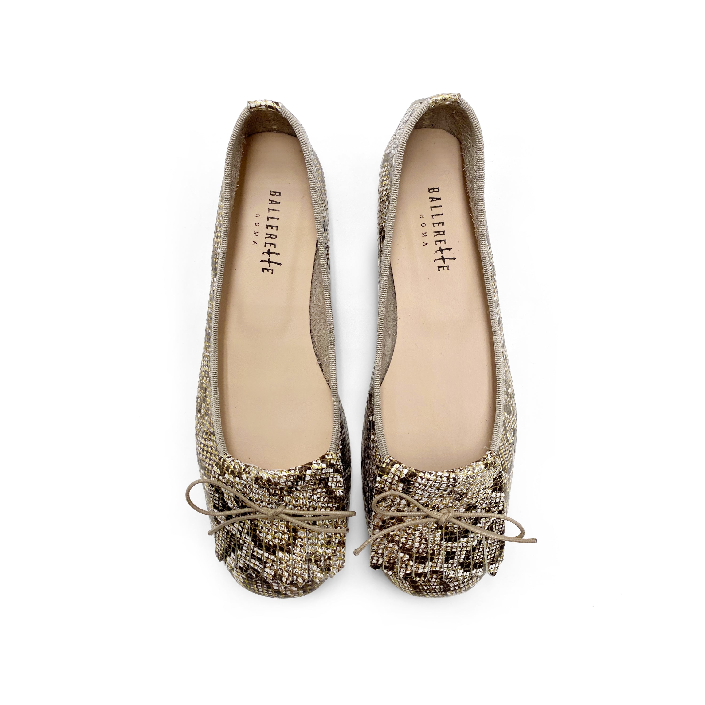 Mocassins femme à talons en cuir imprimé animal