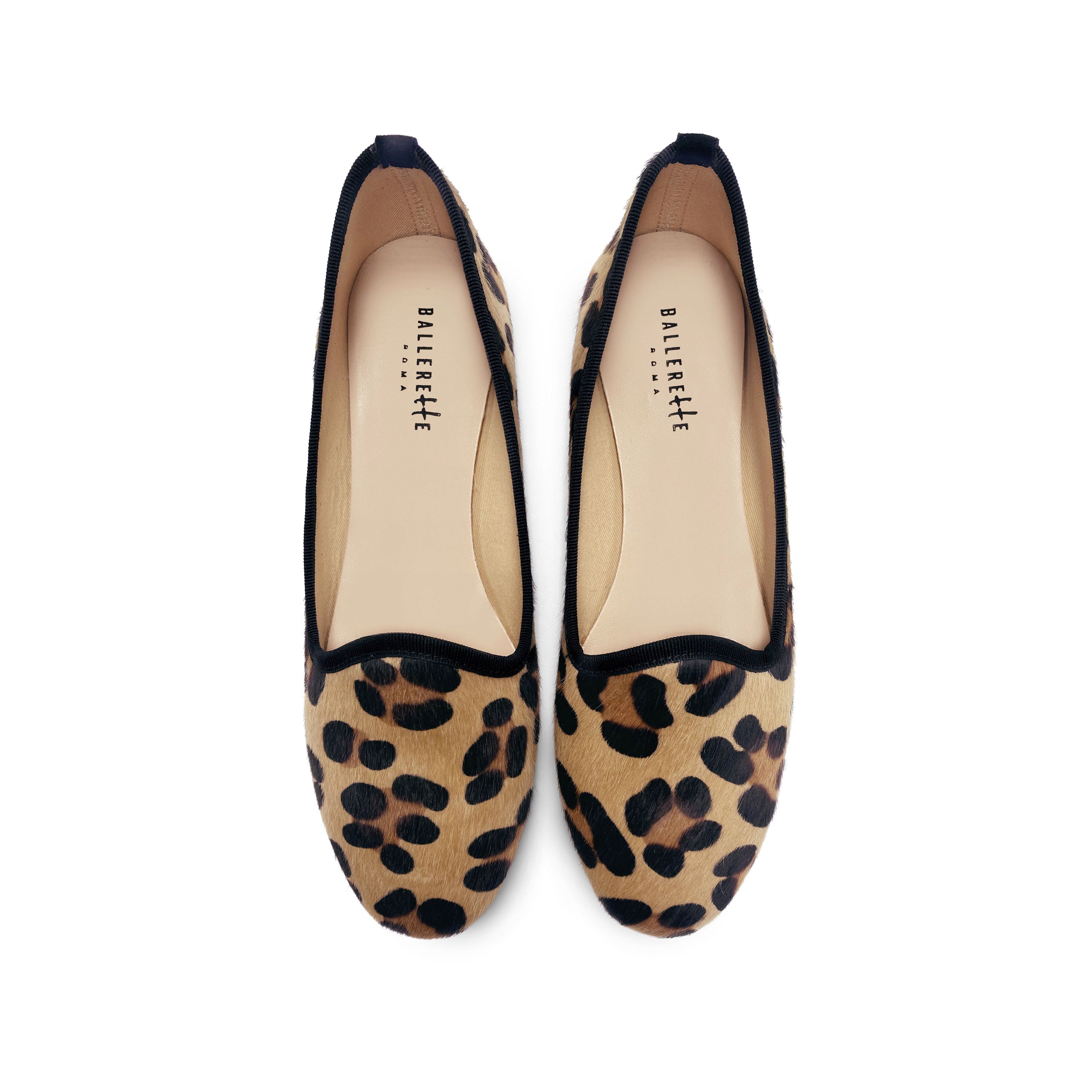Slippers donna in cavallino maculato