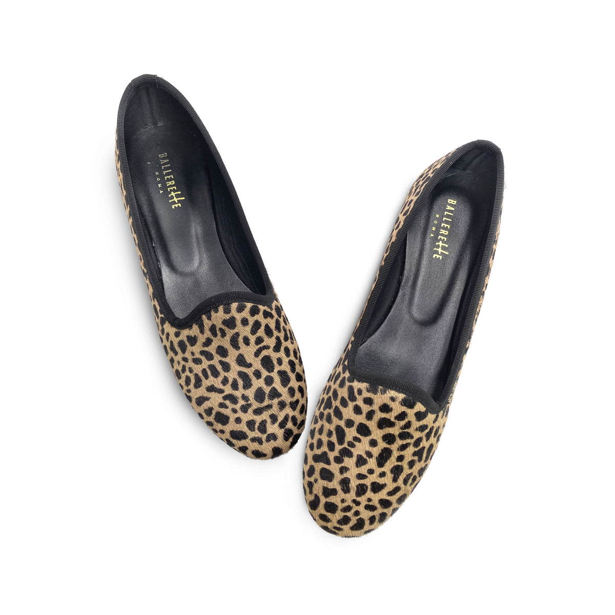 Slippers donna animalier in cavallino maculato