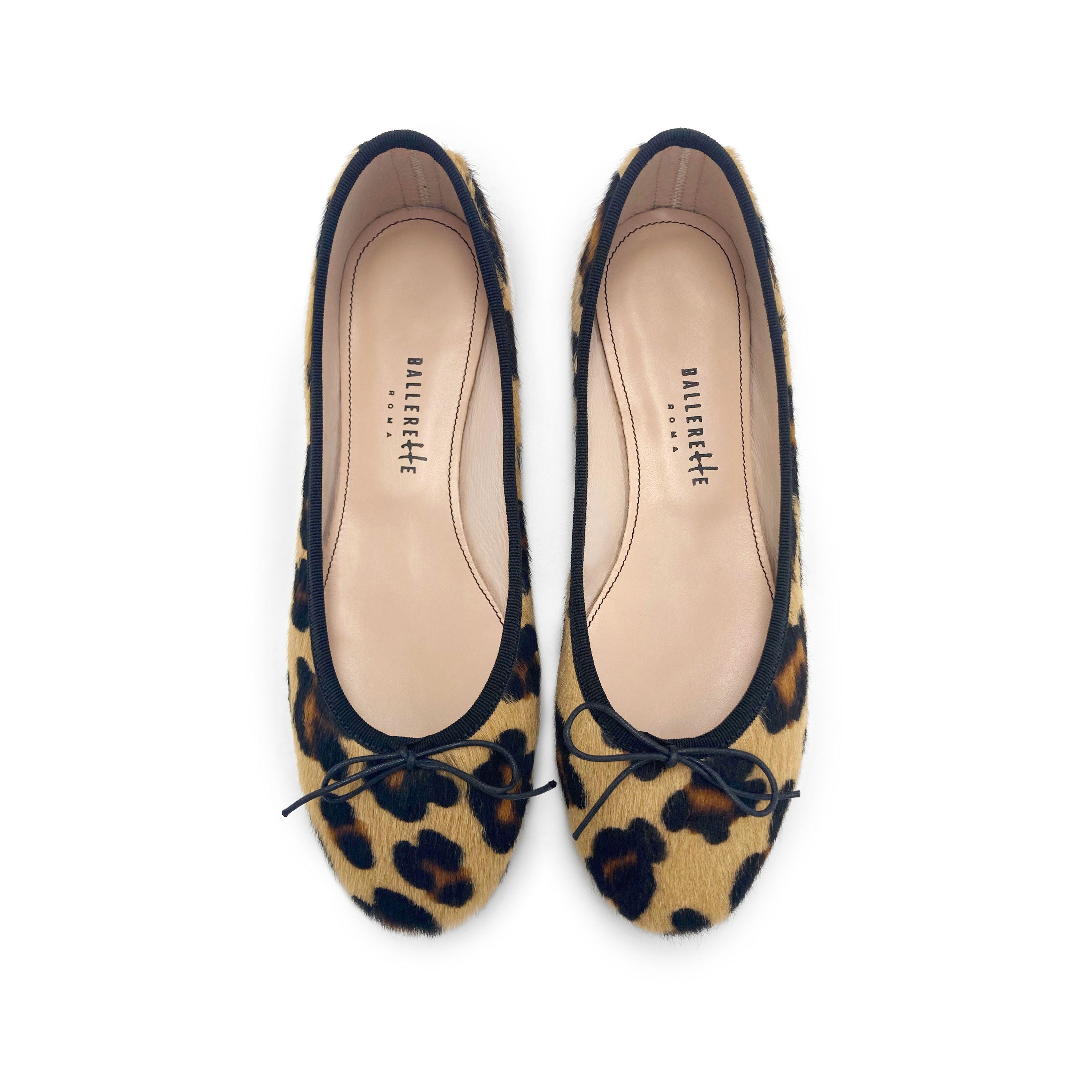 Ballerine animalier leopardate
