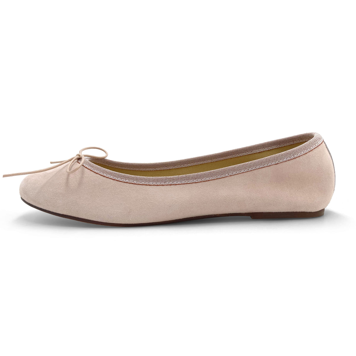 Ballerine in camoscio rosa