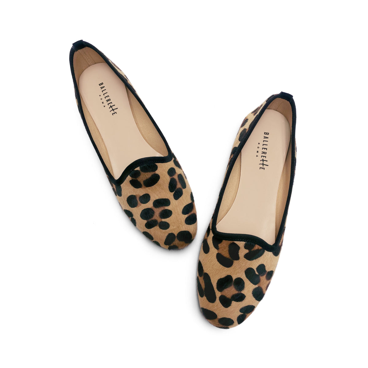 Slippers donna in cavallino maculato