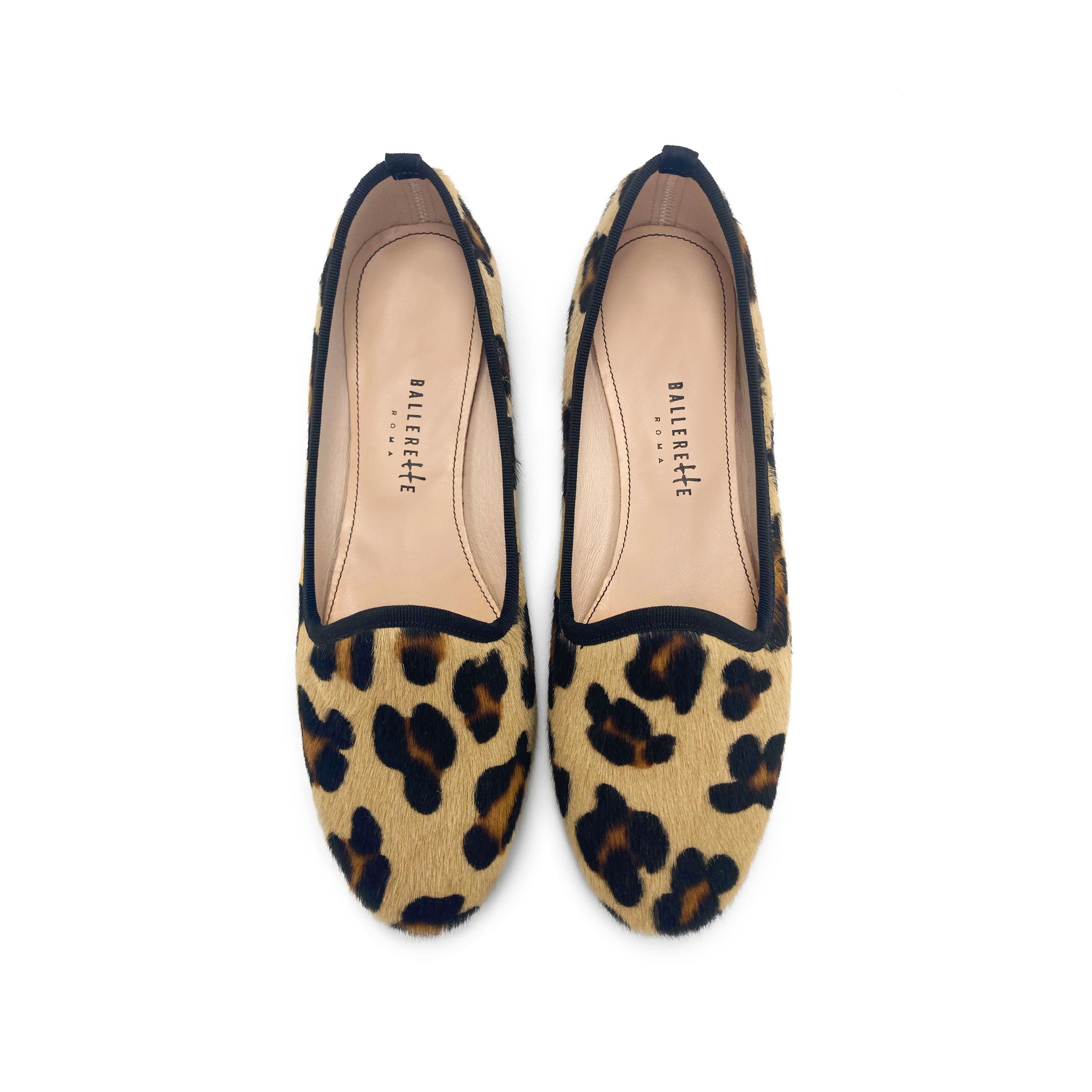 Animalier calf hair women loafers