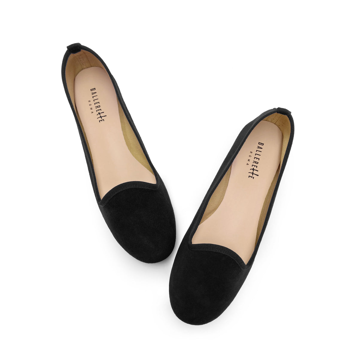 Slippers donna in camoscio nere