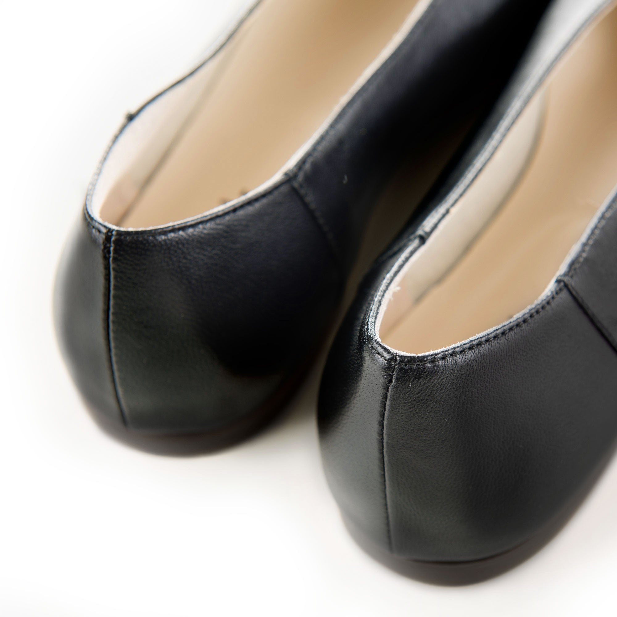 Ballerine nere accollate